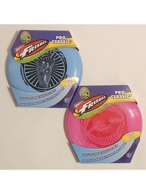 WHAM-O FRISBEE LOT of Two PRO CLASSIC BNIP WHAM-O FUN FACTORY Frisbees